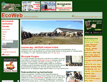 Tablet Screenshot of ecoweb.dk